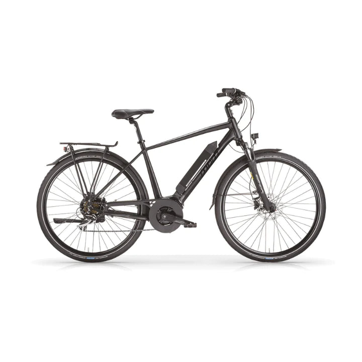 MBM Oberon Crossbar Electric City Bike Gents Hybrid - HITRONIC